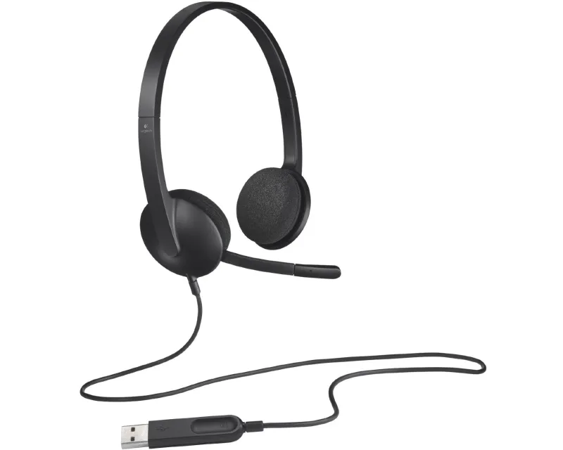 LOGITECH H340 STEREO HEADSET SLUŠALICE SA MIKROFONOM