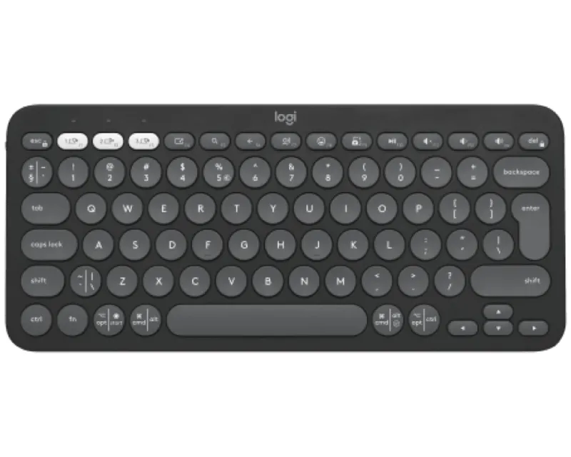 LOGITECH K380S BLUETOOTH PEBBLE KEYS 2 US GRAPHITE TASTATURA