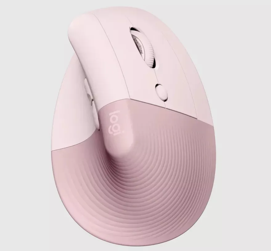 LOGITECH LIFT VERTICAL ERGONOMIC MOUSE - ROSE