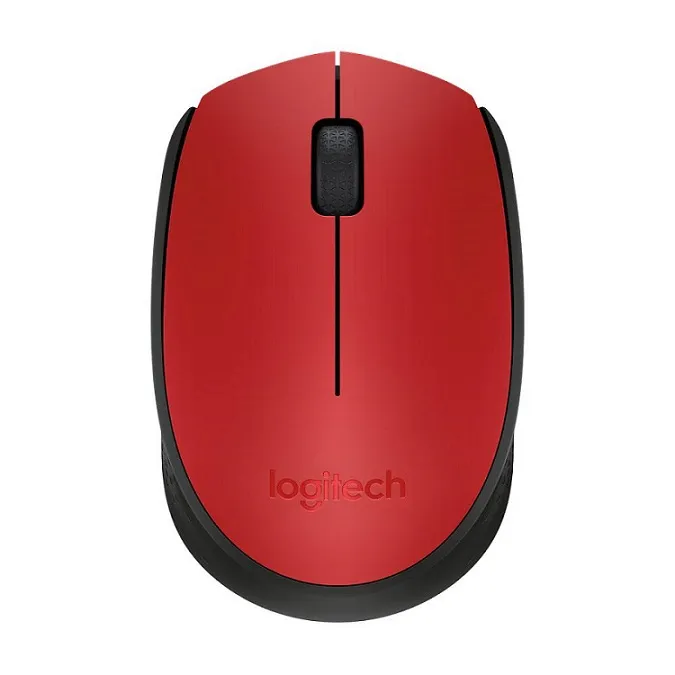LOGITECH M171 WIRELESS MOUSE RED