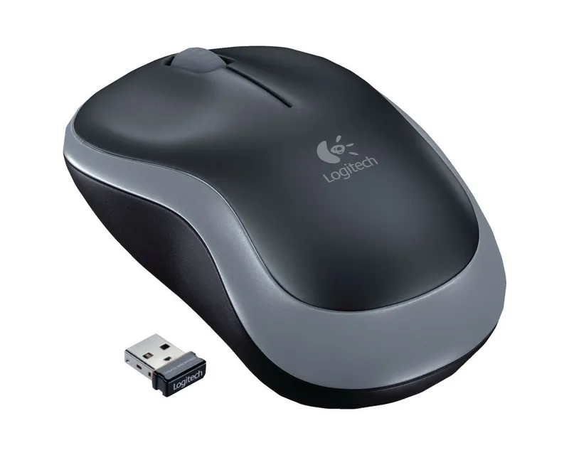 LOGITECH_ M185 BEŽIČNI SIVI MIŠ
