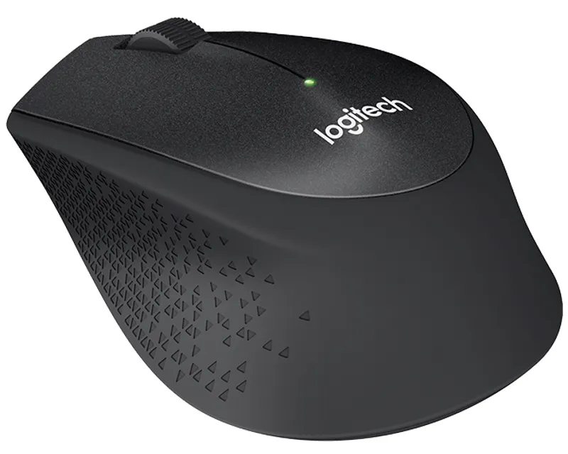 LOGITECH M330 SILENT PLUS WIRELESS CRNI MIŠ