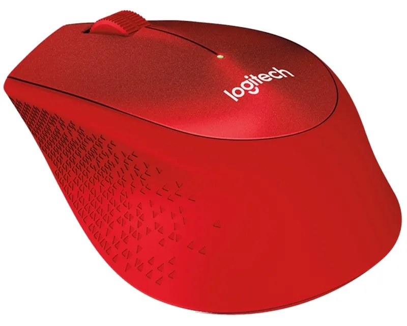 LOGITECH M330 SILENT PLUS WIRELESS CRVENI MIŠ