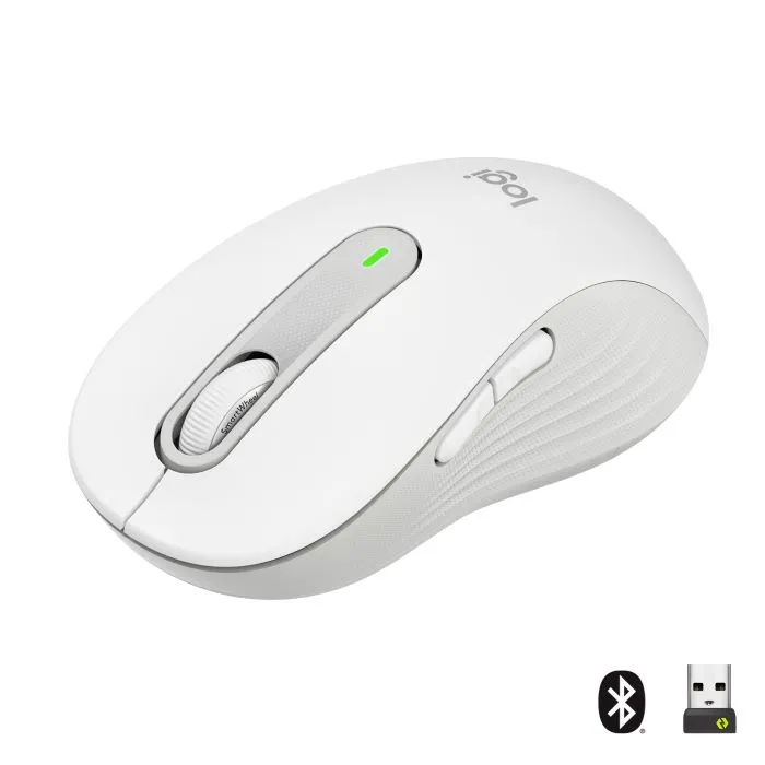 LOGITECH M650 L WIRELESS MOUSE OFF-WHITE