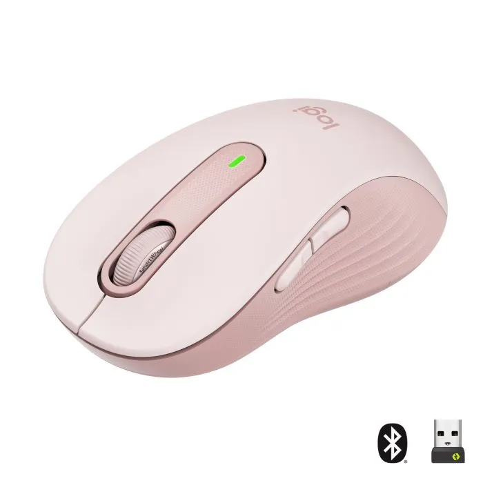 LOGITECH M650 L WIRELESS MOUSE ROSE
