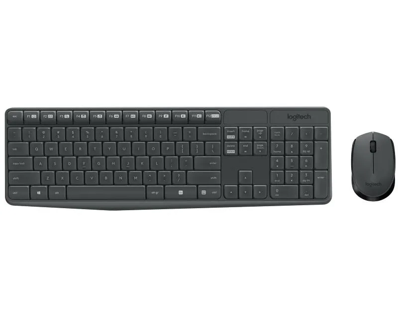 LOGITECH MK235 WIRELESS COMBO US TASTATURA + MIŠ