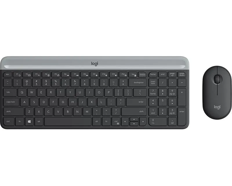 LOGITECH MK470 WIRELESS DESKTOP US GRAPHITE TASTATURA + MIŠ