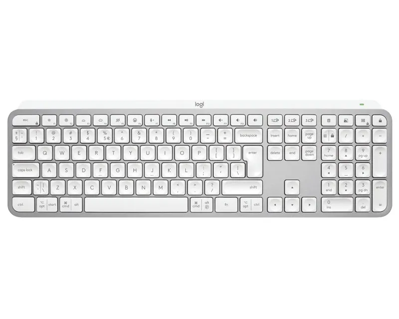 LOGITECH MX KEYS S WIRELESS ILLUMINATED TASTATURA PALE GREY US