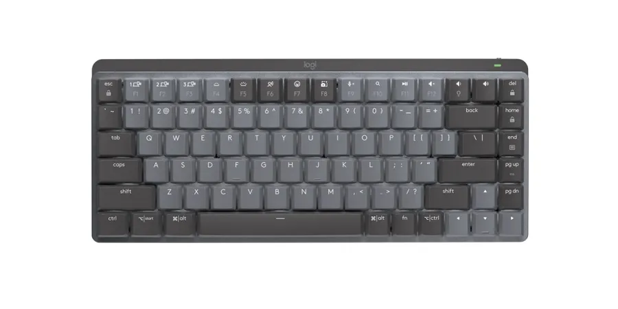 Logitech MX Mechanical Mini MInimalistic  - Linear Graphite US