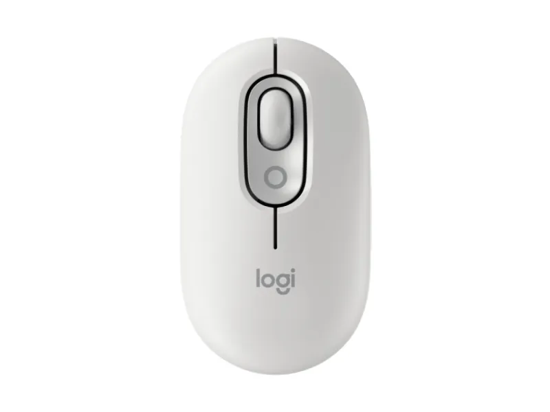 LOGITECH POP MOUSE WITH EMOJI, OFF-WHITE MIŠ