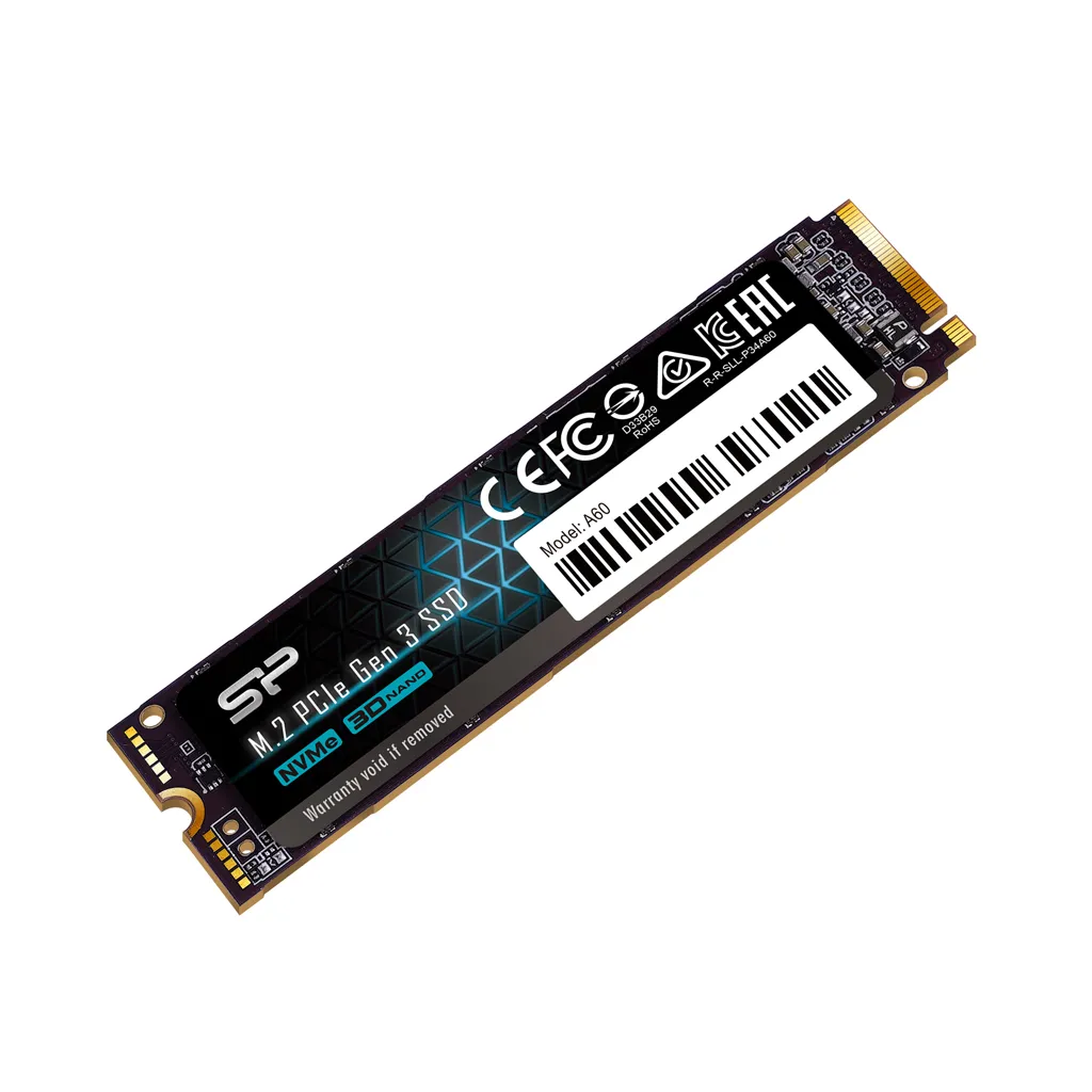 M.2 NVME 2TB, 2280, PCIE GEN 3X4, A60, READ UP TO 2,200 MB/S, WRITE UP TO 1,600 MB/S (SINGLE SIDED)