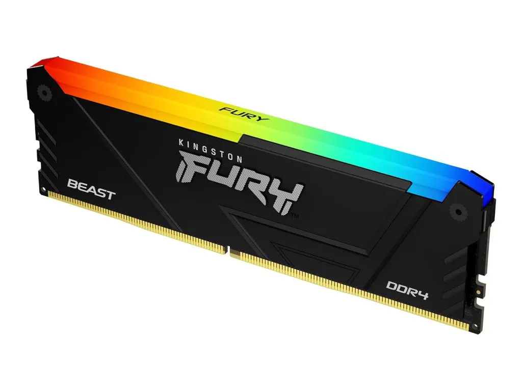 MEMORIJA KINGSTON 8GB/DIMM/DDR4/3200MHZ/CL16/FURY BEAST RGB