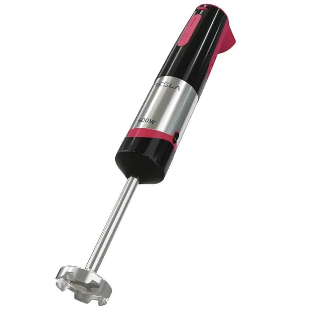 MIKSER TESLA HB300BX ŠTAPNI/600W/CRNA-INOX-CRVENA