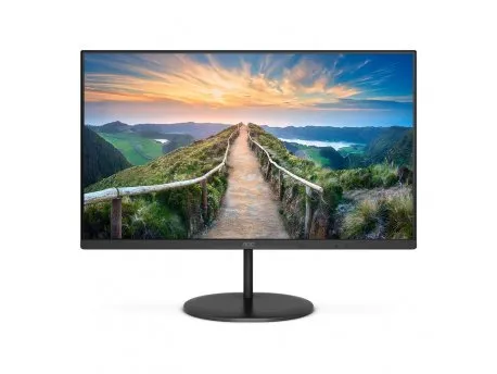 MONITOR AOC Q24V4EA 23.8"/IPS/2560X1440/75HZ/4 MS GTG/HDMI,DP/ADAPTIVE SYNC/VESA/ZVUCNICI/CRNA