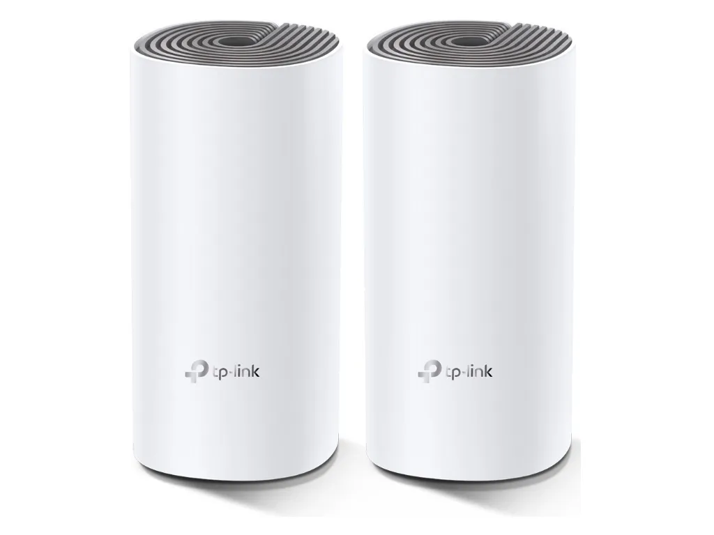 MREŽNI MESH SISTEM TP-LINK DECO E4(2-PACK) WI-FI/AC1200/867MBPS/300MBPS/2X LAN/2 ANTENE