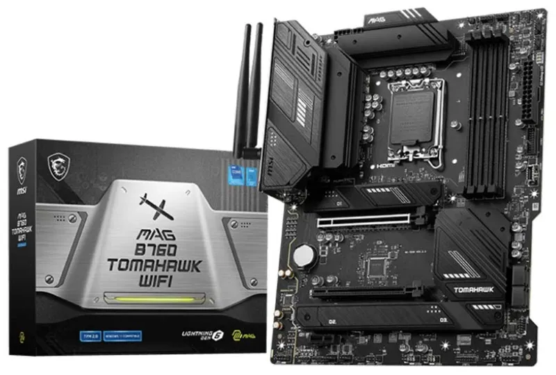 MSI MAG B760 TOMAHAWK WIFI MATIČNA PLOČA
