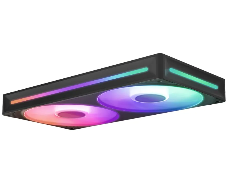 NZXT F280 RGB CORE 280MM VENTILATOR CRNI (RF-U28HF-B1)