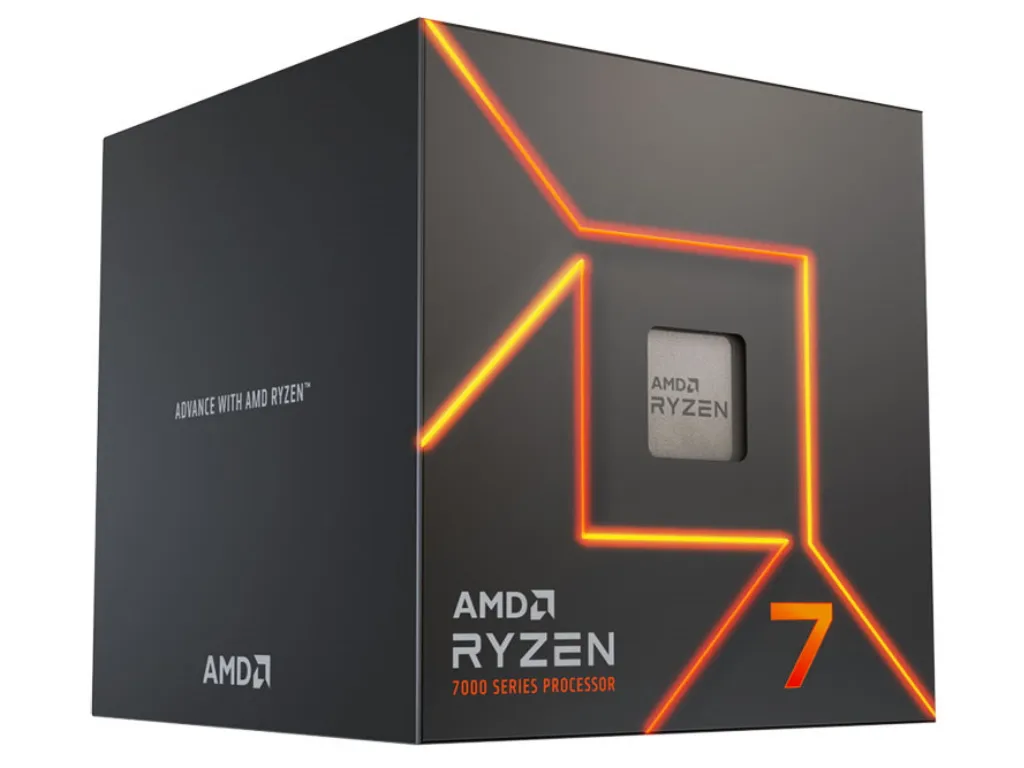 PROCESOR AMD RYZEN 7 7700 8C/16T/3.8GHZ/32MB/65W/AM5/BOX