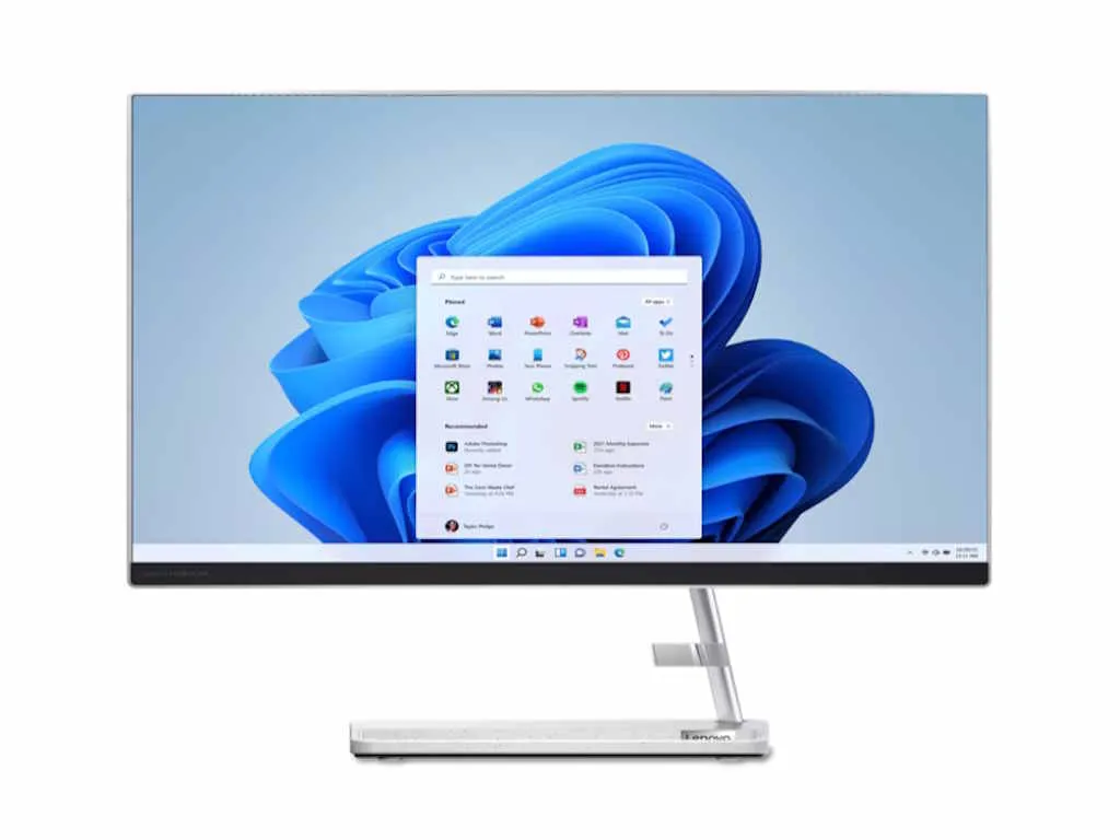 RACUNAR LENOVO AIO IDEACENTRE 3 24IAP7 DOS/23.8" FHD/I5-12450H/16GB/512GB SSD/USB KB&MOUSE/BELA