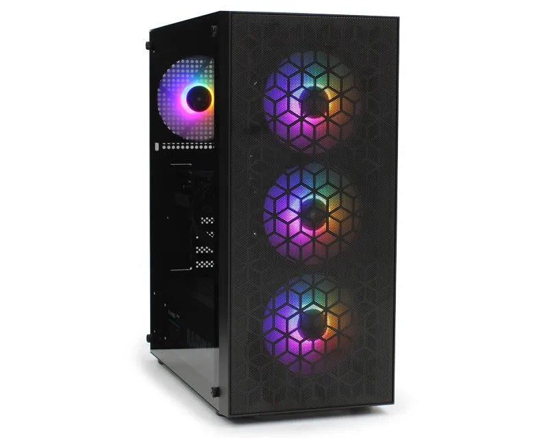 RAIDMAX KUĆIŠTE X921 (4XSTATIC RGB FANS, 3 IN FRONT, 1 IN REAR)