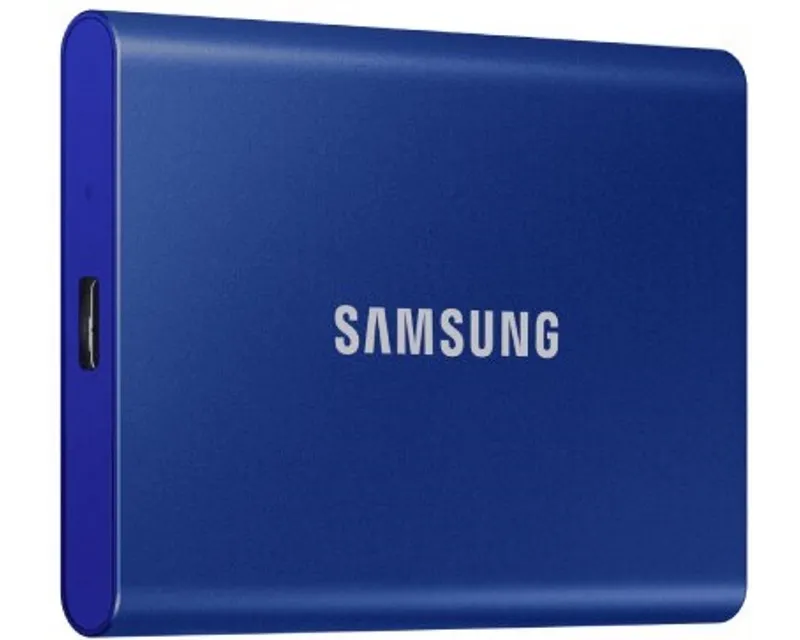 SAMSUNG PORTABLE T7 1TB PLAVI EKSTERNI SSD MU-PC1T0H