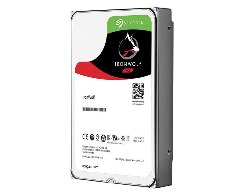 SEAGATE 10TB 3.5 INČA SATA III 256MB ST10000VN000 IRONWOLF HARD DISK