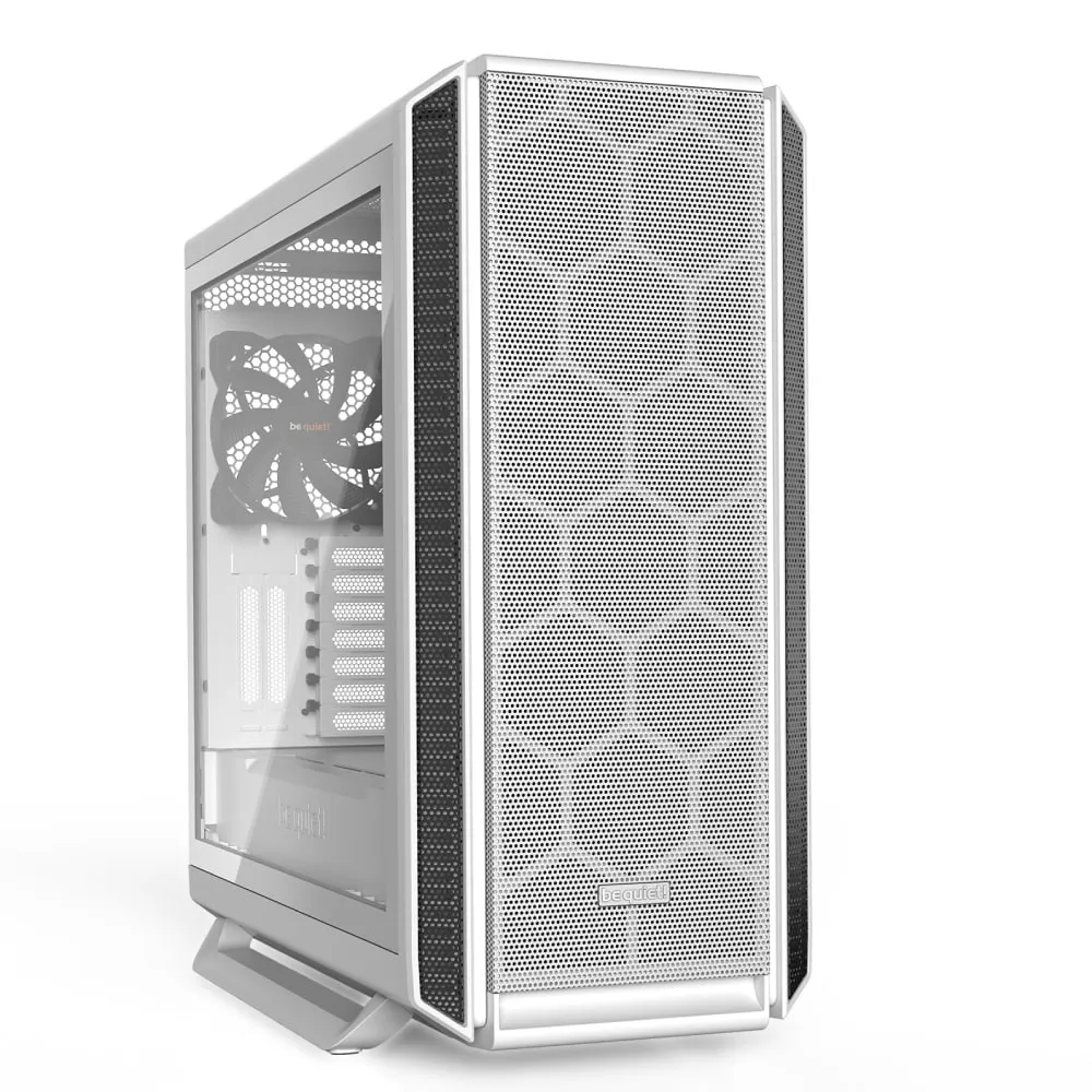 SILENT BASE 802 Window White, MB compatibility: E-ATX / ATX / M-ATX / Mini-ITX, Three pre-installed