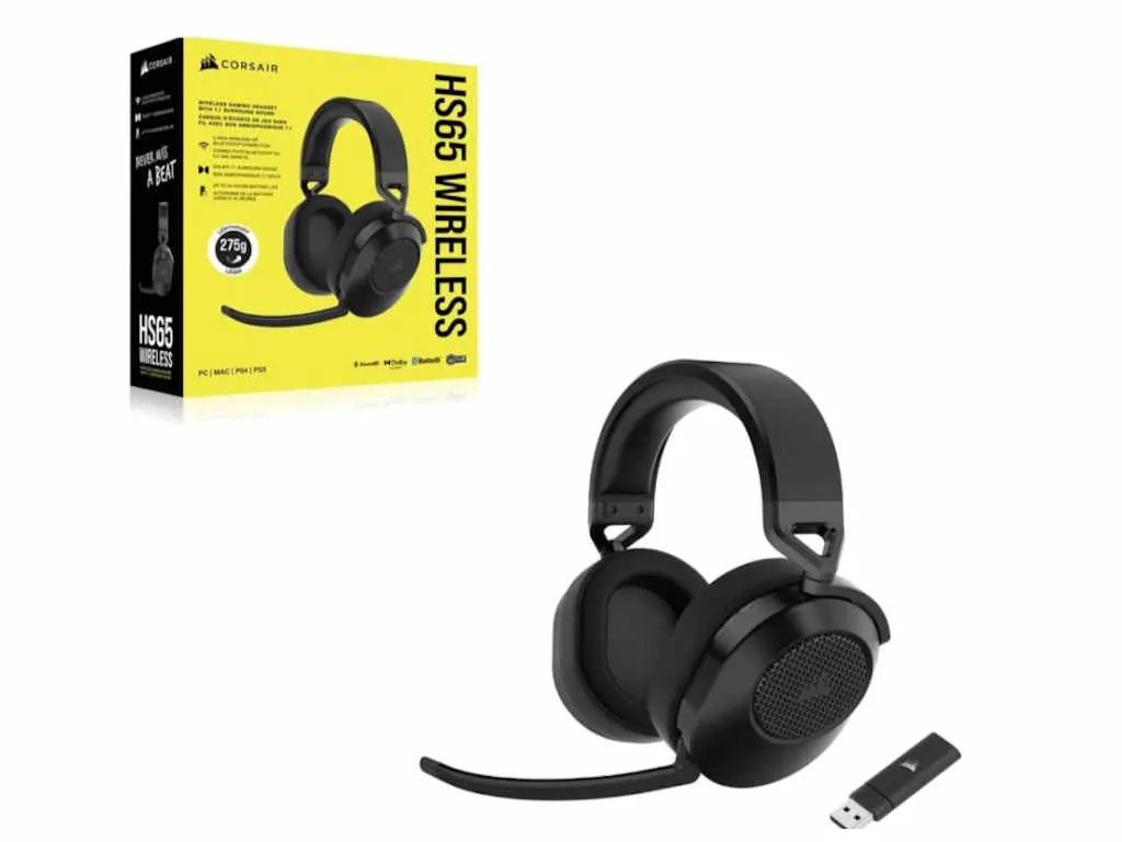 SLUŠALICE CORSAIR HS65 CARBON BEŽICNE/CA-9011285-EU2/CRNA