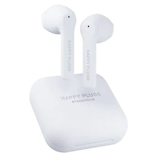 SLUŠALICE HAPPY PLUGS AIR 1 GO/BEŽIČNE BT/BELA