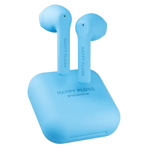 SLUŠALICE HAPPY PLUGS AIR 1 GO/BEŽIČNE BT/PLAVA