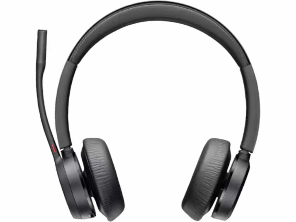 SLUŠALICE HP POLY VOYAGER 4320 BEŽICNE/MS TEAMS CERT+BT700 DONGLE+CHARGING STAND/77Z00AA/CRNA/USB-A