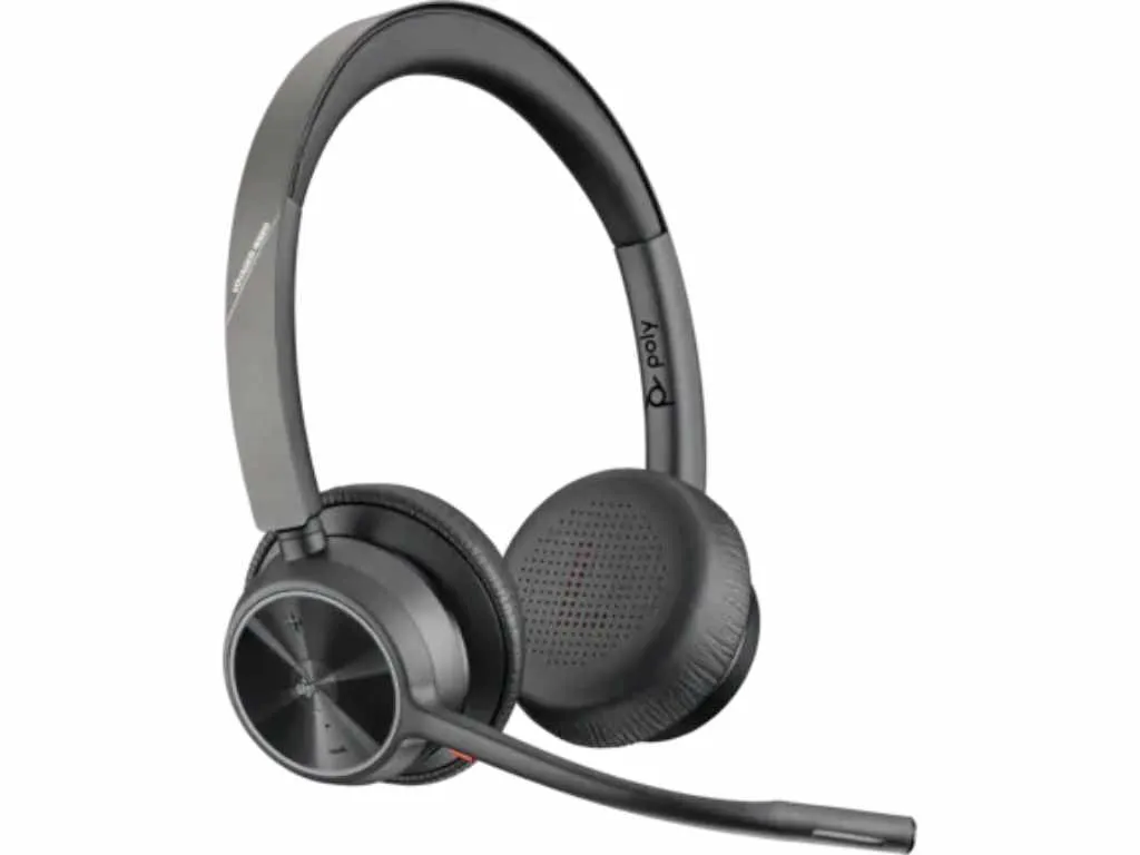 SLUŠALICE HP POLY VOYAGER 4320-M MICROSOFT TEAMS CERT HEADSET +BT700 DONGLE +CHARGING STAND/USB-C