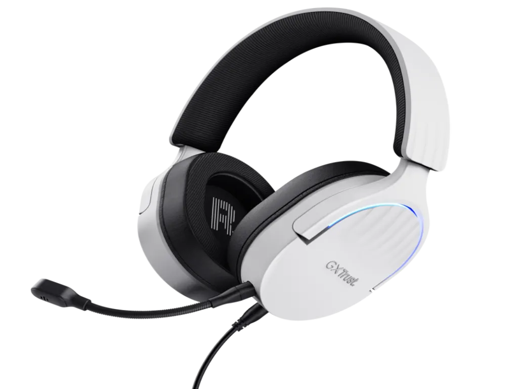 SLUŠALICE TRUST GXT490W FAYZO 7.1/ USB/BELA