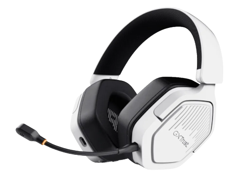 SLUŠALICE TRUST GXT493W CARUS WIRELESS/BELA