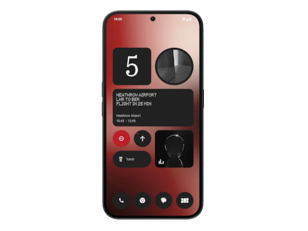 SMARTPHONE NOTHING PHONE (2A) 12GB/256GB/CRNA