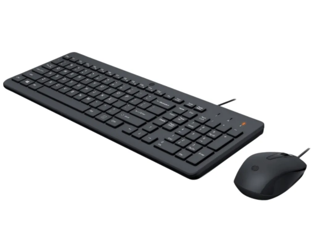 TASTATURA HP 150 ŽICNA/SRB/664R5AA/CRNA