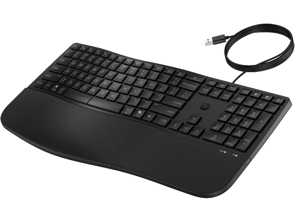 TASTATURA HP 480 COMFORT ŽICNA/US/CRNA