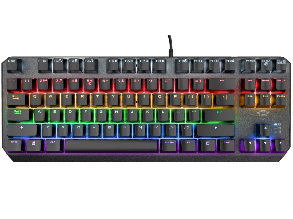 TASTATURA TRUST GXT 834 CALLAZ MEHANICKA/CRNA