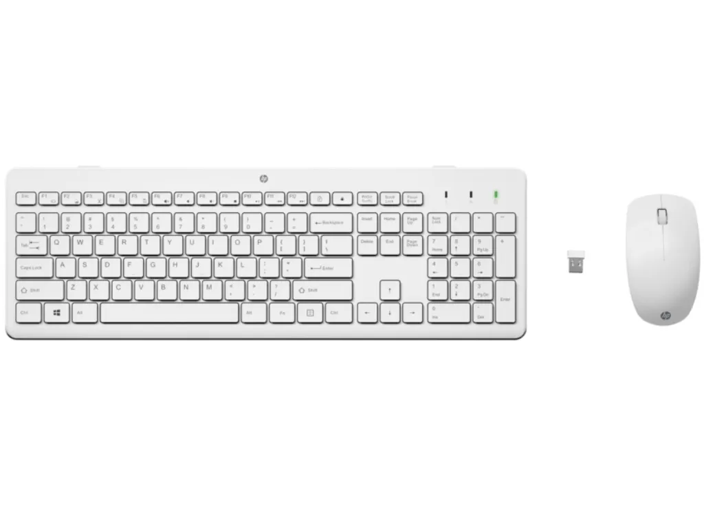 TASTATURA+MIŠ HP 230 BEŽICNI SET/SRB/3L1F0AA#BED/BELA