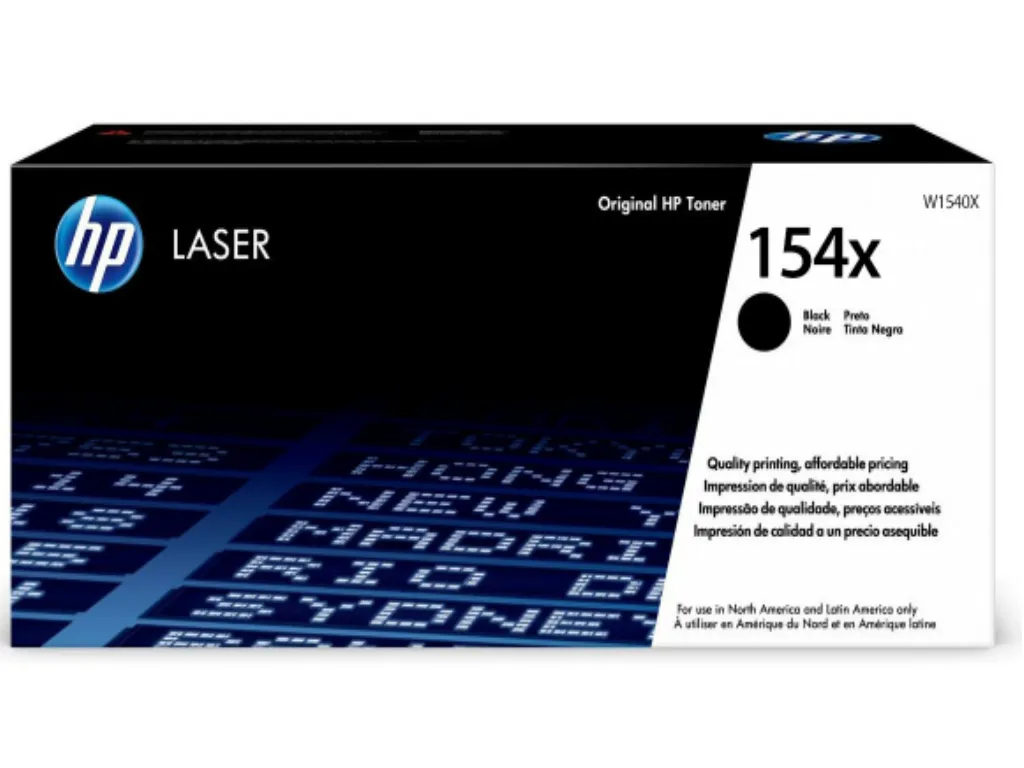 TONER HP 154X BLACK ORIGINAL LASERJET TANK TONER RELOAD KIT