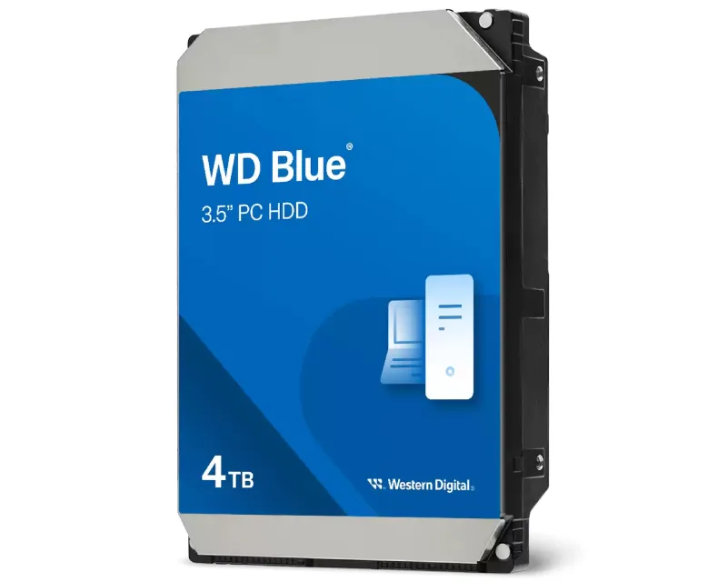 WD 4TB 3.5 INČA SATA III 256MB 5400RPM WD40EZAX BLUE