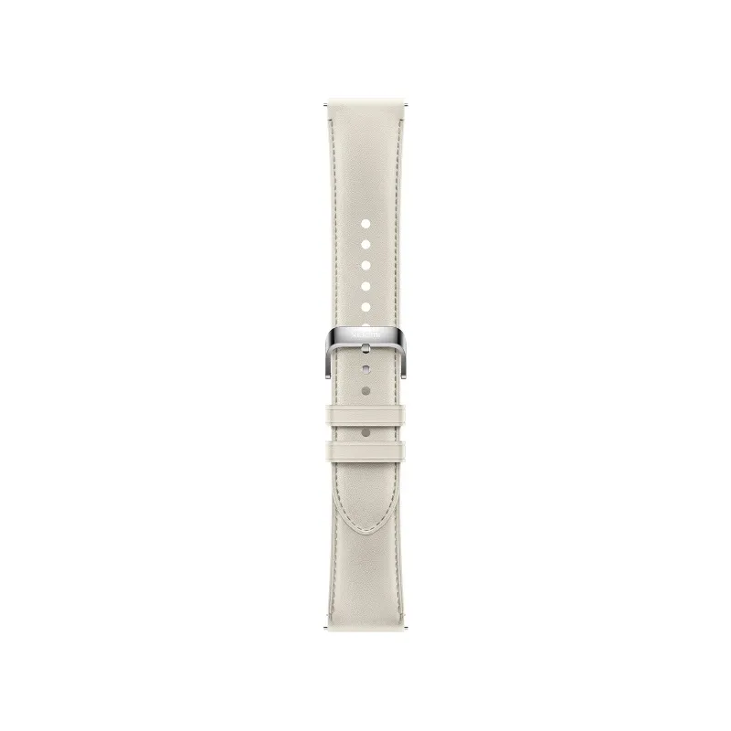 XIAOMI WATCH WHITE LEATHER STRAP