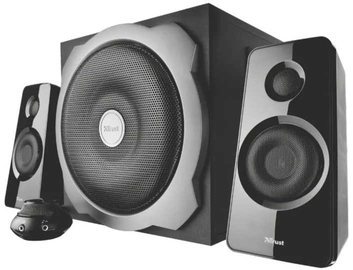 ZVUCNIK TRUST TYTAN 2.1/120W(60W RMS)/CRNA