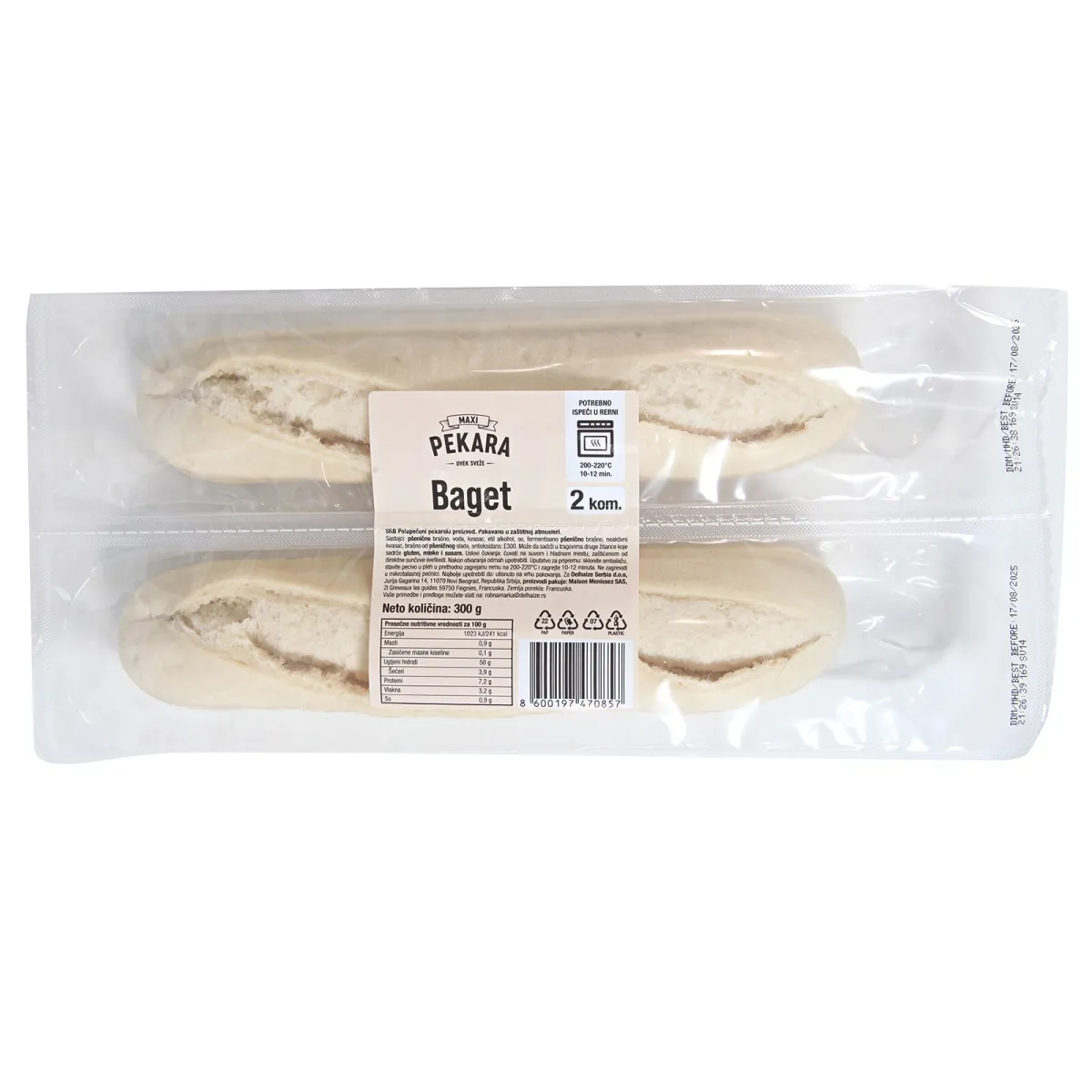 Baget Maxi 2x150g