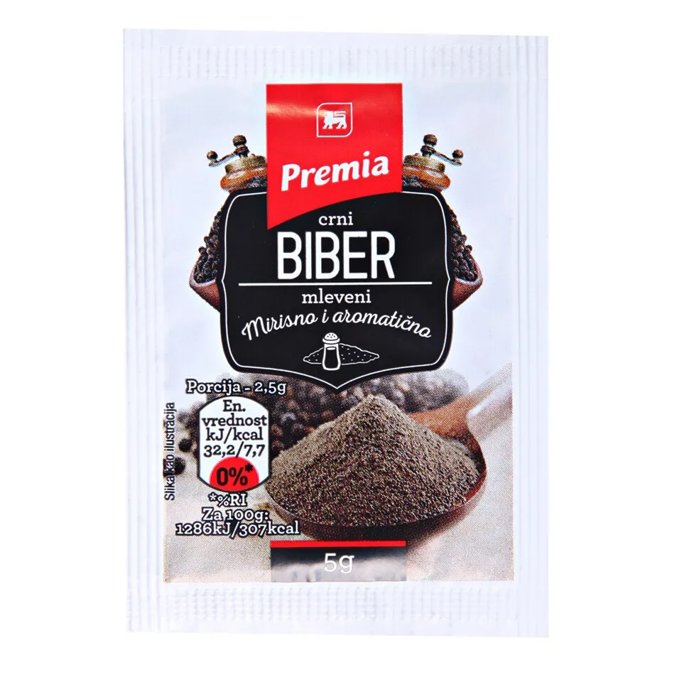 Biber crni mleveni Maxi  5g