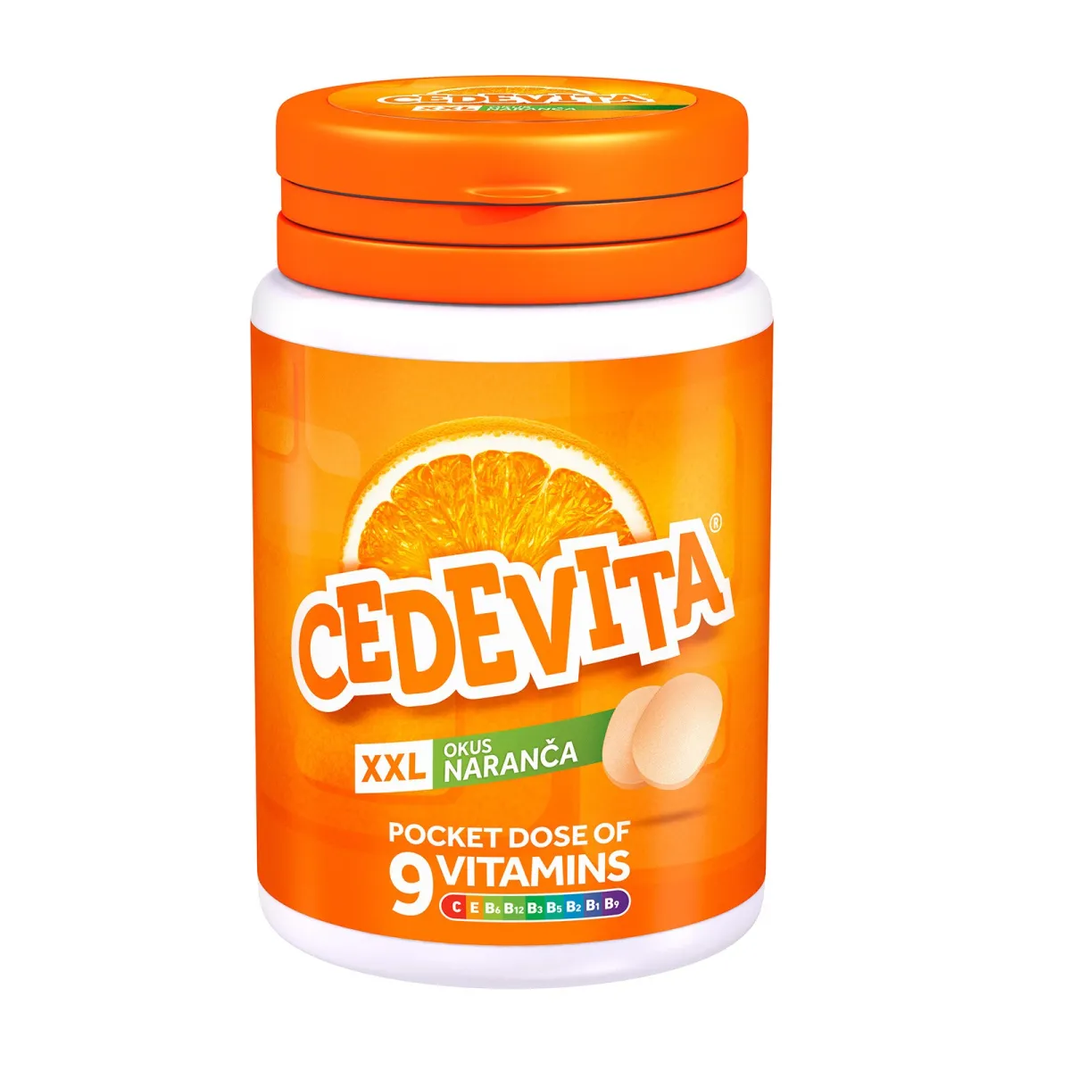 Bombone pomorandza Cedevita 60g