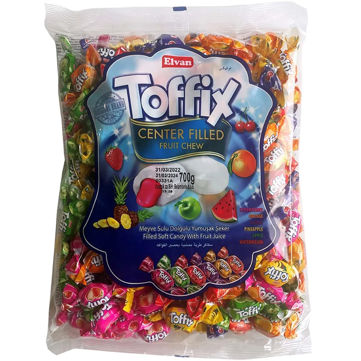 Bombone Toffix mix Elvan 700g