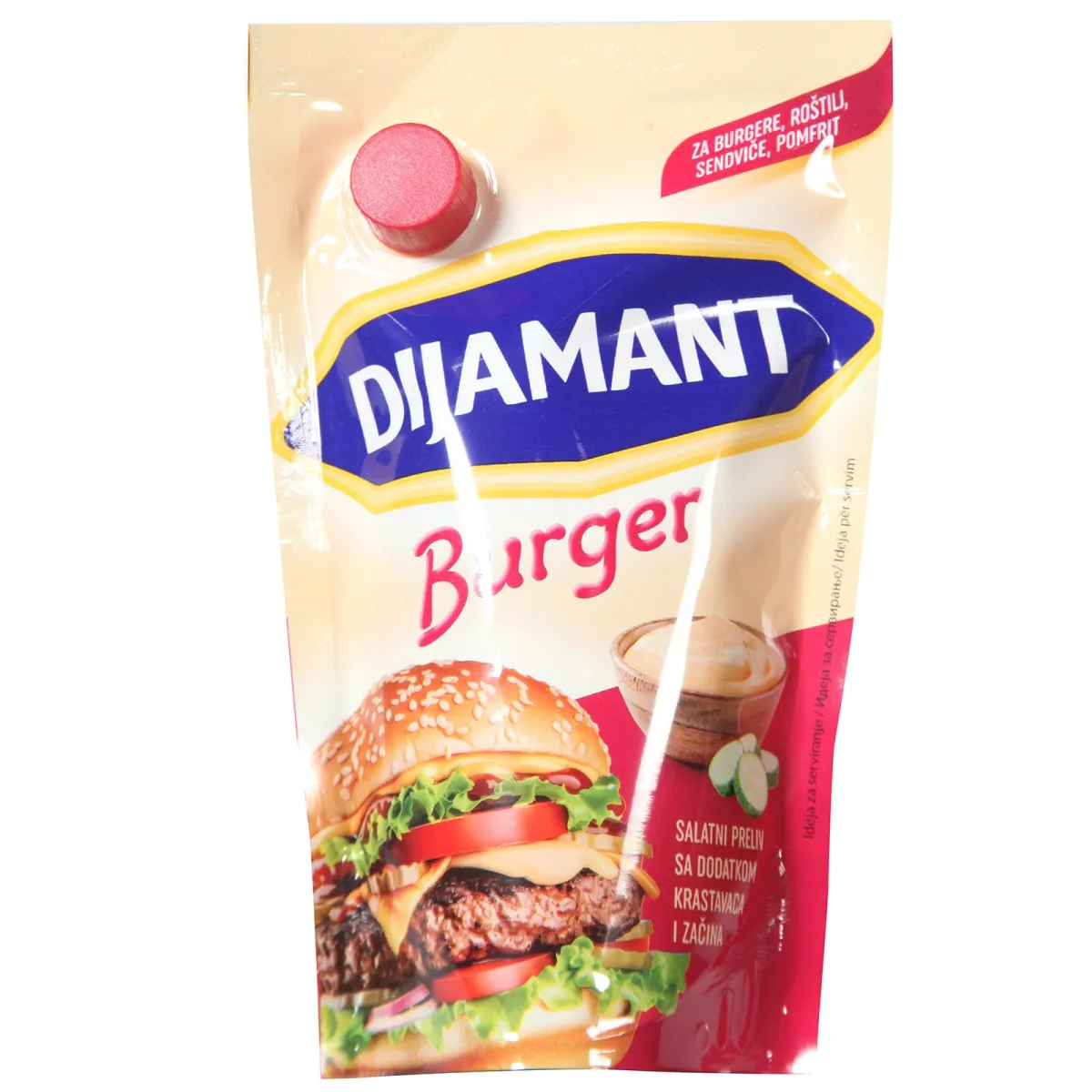 Burger preliv Dijamant 270g