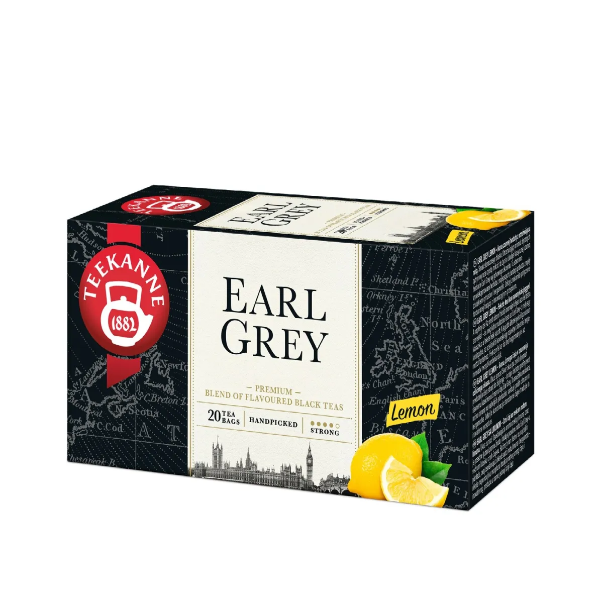 Caj Earl Grey lemon Teekanne 33g