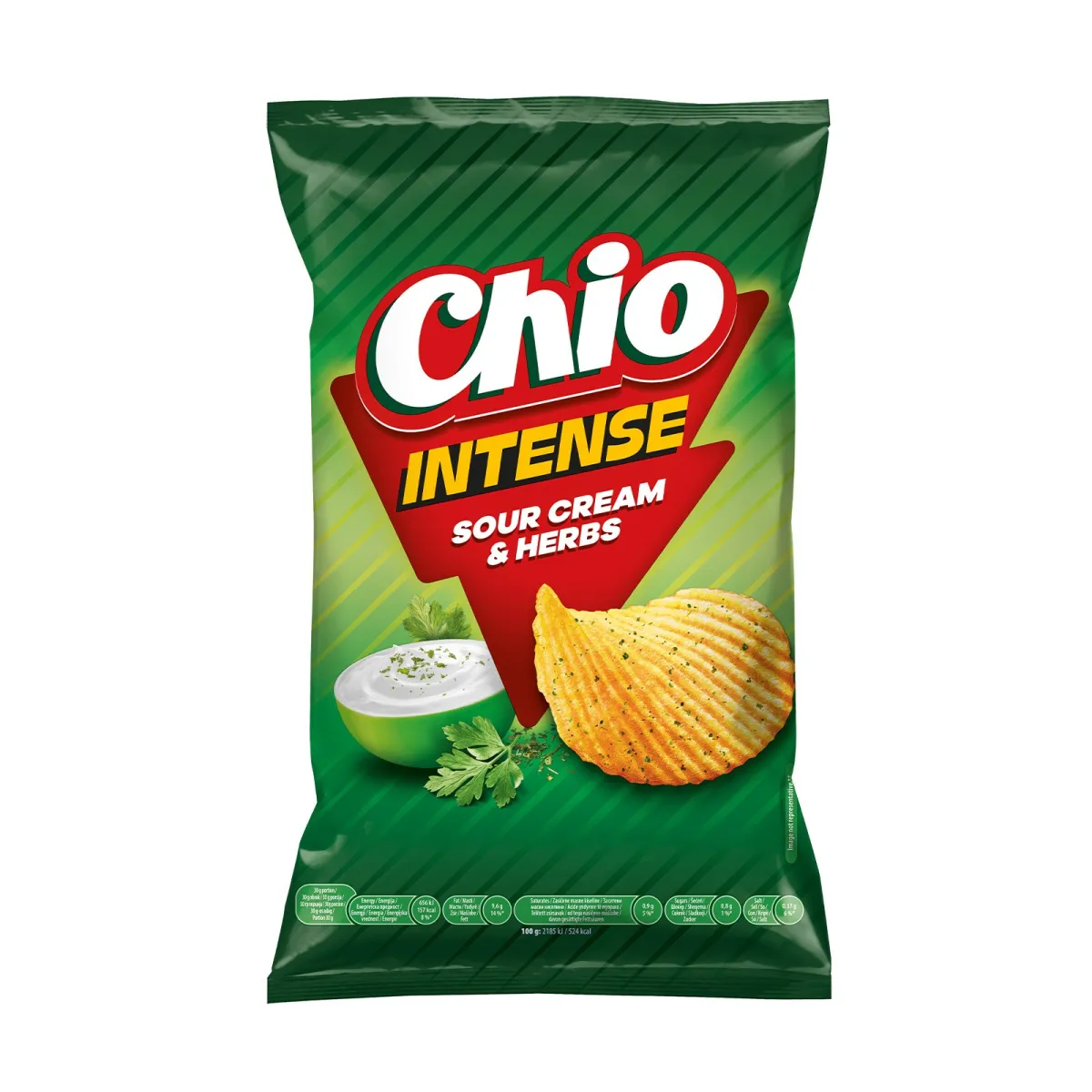 Cips Chio intense sour cream&herbs 120g